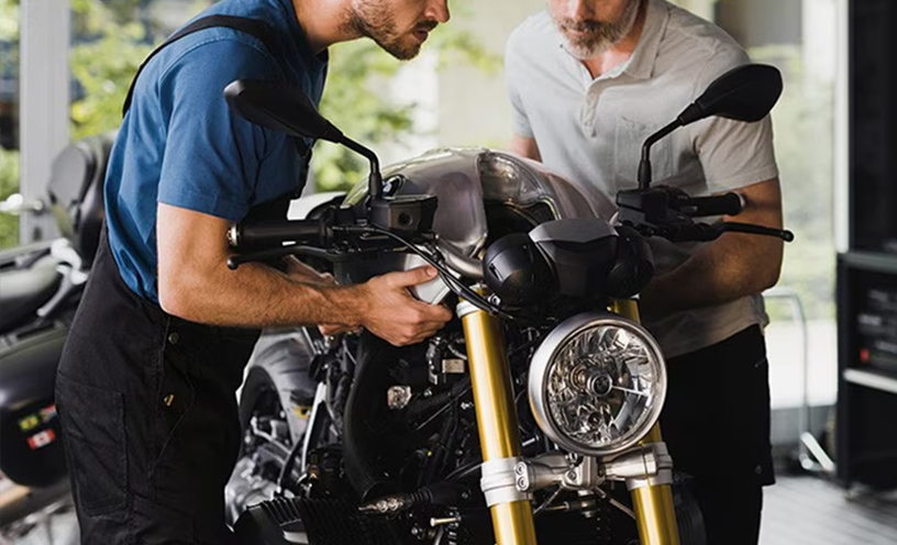 You should take the following steps to keep your BMW Motorcycle in top shape. Our service technicians can also perform these maintenance tasks if you visit any of our dealerships.
