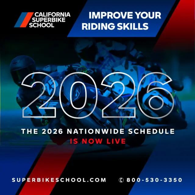 Whether you’re looking for an adrenaline filled holiday gift or planning your next training thrill, California Superbike School is where riders go to sharpen their skills. Check out the newly released 2026 California Superbike class schedule and start planning now.
.
.
.
.
.
.
#MakeLifeARide #BMWMotorradUSA #californiasuperbikeschool