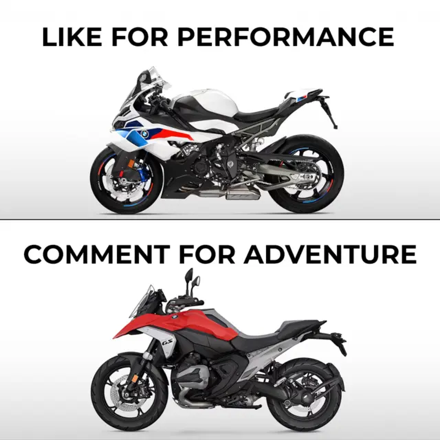 Some days are about performance.
Some days are about exploring what’s next.

Like for Performance.
Comment for Adventure.
#MakeLifeARide #BMWMotorradUSA 
#NorCalBMWMotorcycles