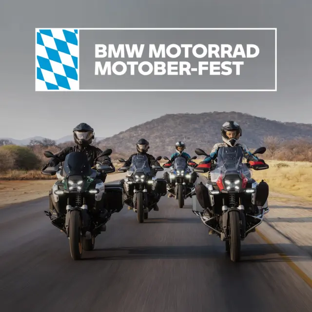You’re invited to come celebrate BMW Motober-Fest with us this fall, where your next adventure begins.  The iconic 2026 R 1300 GS Adventure is ready to join you. It is powered by a 145-hp boxer engine, boasts a 7.9-gallon fuel tank, and available Automated Shift Assistant for a more effortless riding experience. 

Swing by to check out our latest models, take a demo ride and connect with fellow riders. While you’re here, take advantage of an exclusive offer of 1.9% APR financing on the 2026 R 1300 GS Adventure. 

Your next adventure begins here during BMW Motorrad Motober-Fest.
View offer details. #MakeLifeARide #BMWMotorrad #BMWMotoberFest #NorCalBMWMotorcycles